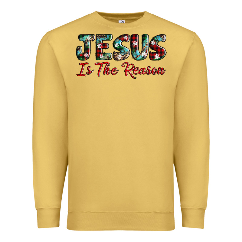 Jesus Is The Reason Premium Sweatshirt by AdoDesignShop | Teevron