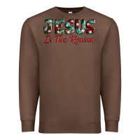 Chestnut jesus is the reason Premium Sweatshirt - AdoDesignShop
