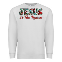 Dove Grey jesus is the reason Premium Sweatshirt - AdoDesignShop