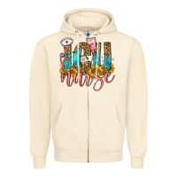 Icu Nurse Zipper Hoodie | Teevron