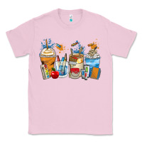 Bubblegum Pink art teacher coffee cups Classic Tee - Zillion Design Studio