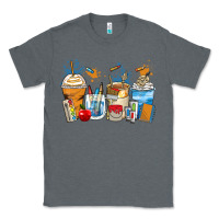 Charcoal Heather art teacher coffee cups Classic Tee - Zillion Design Studio