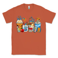 Copper art teacher coffee cups Classic Tee - Zillion Design Studio