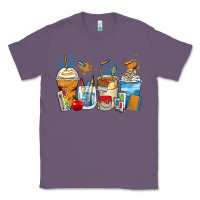 Lavender art teacher coffee cups Classic Tee - Zillion Design Studio