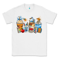 White art teacher coffee cups Classic Tee - Zillion Design Studio