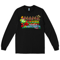 Black Mama Cita Needs a Margarita Long Sleeve Tee - texasbilliewilder