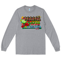 Heather Grey Mama Cita Needs a Margarita Long Sleeve Tee - texasbilliewilder