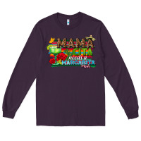 Plum Mama Cita Needs a Margarita Long Sleeve Tee - texasbilliewilder