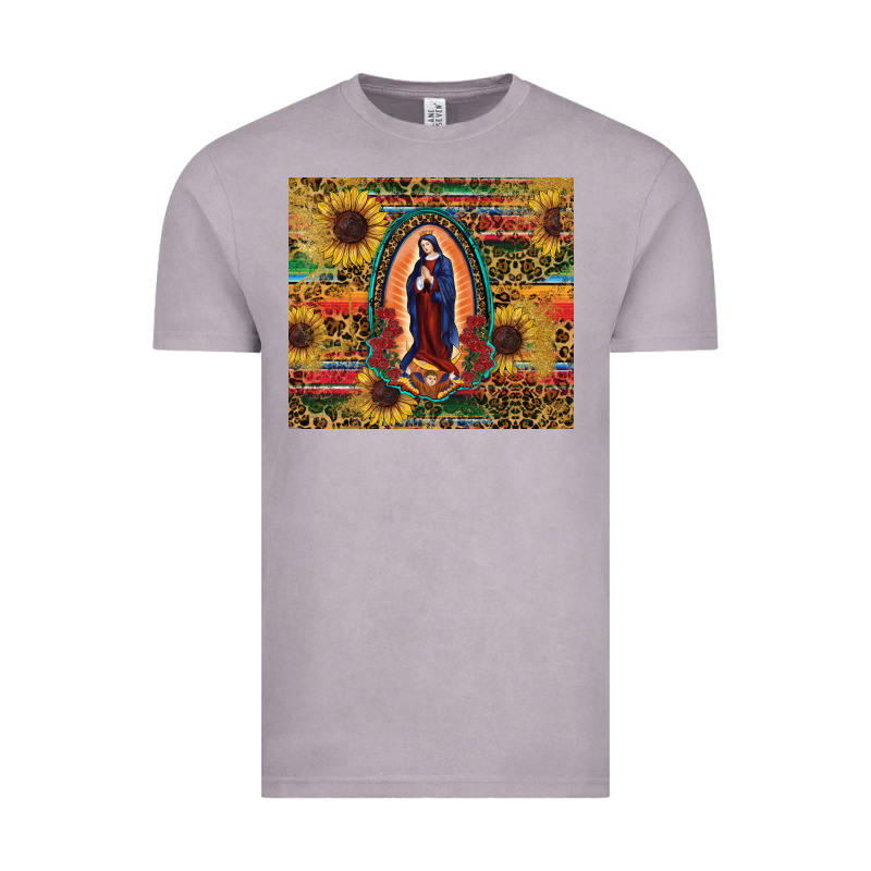 Sunflower Serape Lady Of Guadalupe Vintage Tee by RanaPortraitStore | Teevron