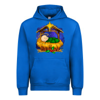 Cobalt baby jesus Urban Hoodie - MaliasSmallBusiness
