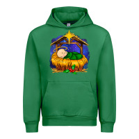 Emerald baby jesus Urban Hoodie - MaliasSmallBusiness