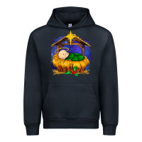 Navy baby jesus Urban Hoodie - MaliasSmallBusiness