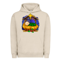 Pigment French Oak baby jesus Urban Hoodie - MaliasSmallBusiness