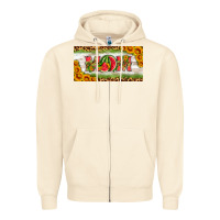 Sandshell watermelon mom license plate Zipper Hoodie - HRA Design Shop