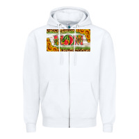 White watermelon mom license plate Zipper Hoodie - HRA Design Shop