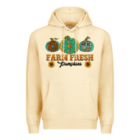 Pina Colada Orange glitter pumpkin Premium Hoodie - NancyCooperArtShop