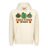 Tofu Orange glitter pumpkin Premium Hoodie - NancyCooperArtShop
