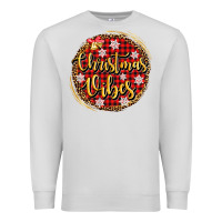 Dove Grey christmas vibes Premium Sweatshirt - AdoDesignShop