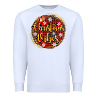 White christmas vibes Premium Sweatshirt - AdoDesignShop