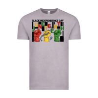 Vintage Zinc black independence day juneteenth Vintage Tee - BarkalooDesign