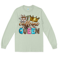 Matcha caffeine queen Long Sleeve Tee - Zillion Design Studio