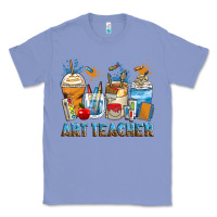 Colony Blue art teacher coffee cups Classic Tee - Zillion Design Studio