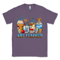 Lavender art teacher coffee cups Classic Tee - Zillion Design Studio