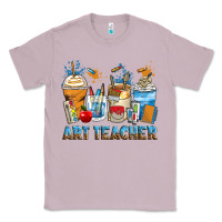 Lilac art teacher coffee cups Classic Tee - Zillion Design Studio