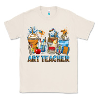 Natural art teacher coffee cups Classic Tee - Zillion Design Studio