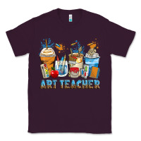 Plum art teacher coffee cups Classic Tee - Zillion Design Studio