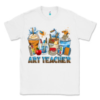 White art teacher coffee cups Classic Tee - Zillion Design Studio