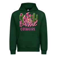 Forest Green barbie cowgirl Urban Hoodie - MaliasSmallBusiness