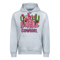 Heather Grey barbie cowgirl Urban Hoodie - MaliasSmallBusiness