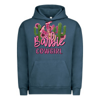 Pigment Midnight Navy barbie cowgirl Urban Hoodie - MaliasSmallBusiness