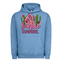 Pigment Pebble Blue barbie cowgirl Urban Hoodie - MaliasSmallBusiness
