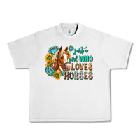 Lunar Rock western just a girl who loves horses Urban Heavy Tee - texasbilliewilder