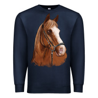 Horse Portrait Premium Sweatshirt | Teevron