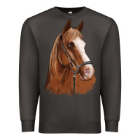 Smoke horse portrait Premium Sweatshirt - Artiststas