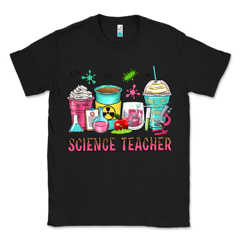 Science Teacher Coffee Cups Classic Tee by Zillion Design Studio | Teevron