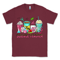 Burgundy science teacher coffee cups Classic Tee - Zillion Design Studio