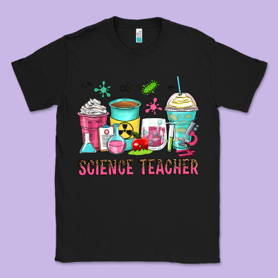 Science Teacher Coffee Cups Classic Tee Designed By Zillion Design Studio