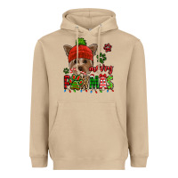 Mushroom merry pawmas christmas yorkie Heavyweight Hoodie - Jasminsmagicworld