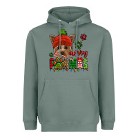 Sage merry pawmas christmas yorkie Heavyweight Hoodie - Jasminsmagicworld
