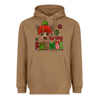 Toasted Coconut merry pawmas christmas yorkie Heavyweight Hoodie - Jasminsmagicworld
