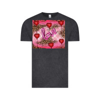 Vintage Black valentines day love Vintage Tee - RanaPortraitStore