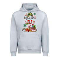 Heather Grey brother elf Urban Hoodie - MaliasSmallBusiness