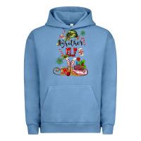Pigment Pebble Blue brother elf Urban Hoodie - MaliasSmallBusiness