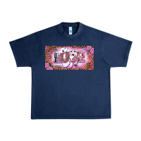 Navy Valentine's Day Nurse Love Urban Heavy Tee - RanaPortraitStore