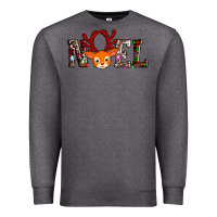 Charcoal Heather noel reindeer Premium Sweatshirt - AdoDesignShop