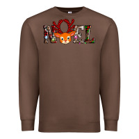 Chestnut noel reindeer Premium Sweatshirt - AdoDesignShop